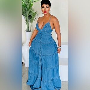 Loragal V Neck Tied Up Cinch Waist Quilted